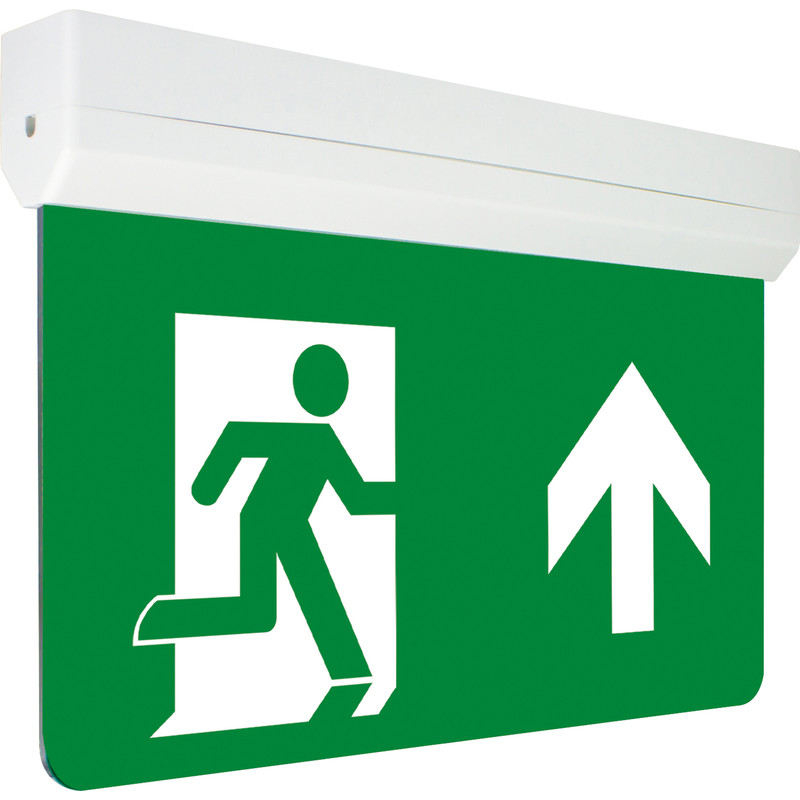 Integral LED Multi-Fit IP20 LED 26m Emergency Exit Sign 1W 6000k 60lm
