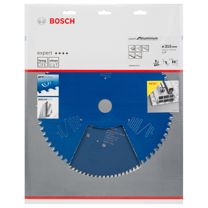 Bosch EXPERT Aluminium Circular Saw Blade 315 x 30 x 96T