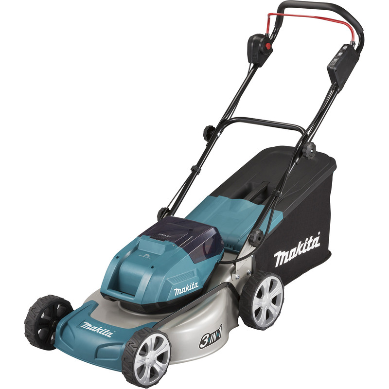 Makita 36V (2x18V) 46cm Cordless Brushless Lawnmower 4 x 5.0Ah