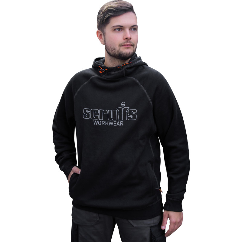 Scruffs Trade Hoodie X Large Black