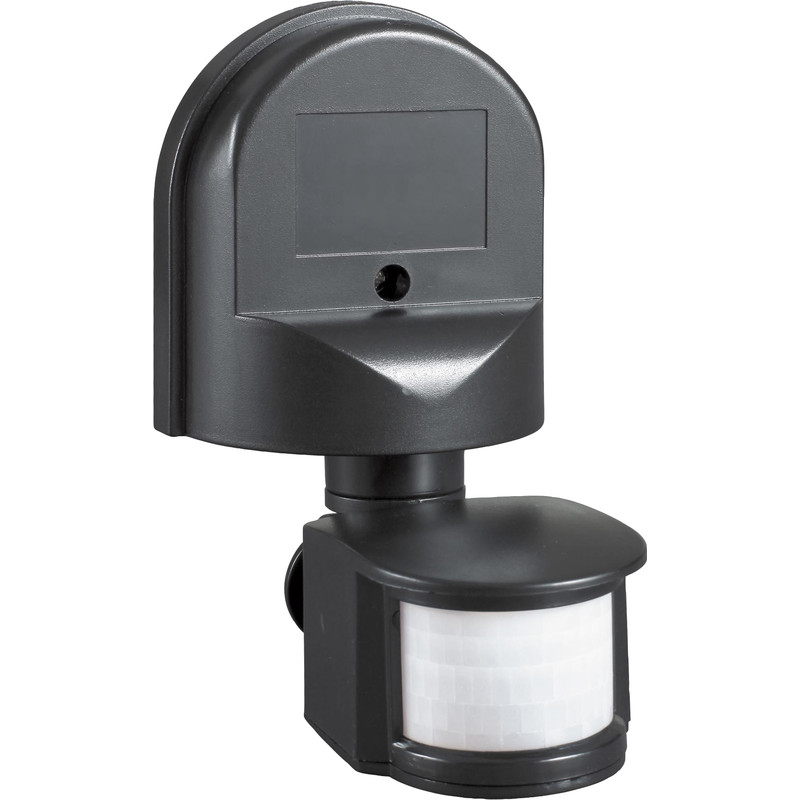 180° PIR Sensor IP44 Black