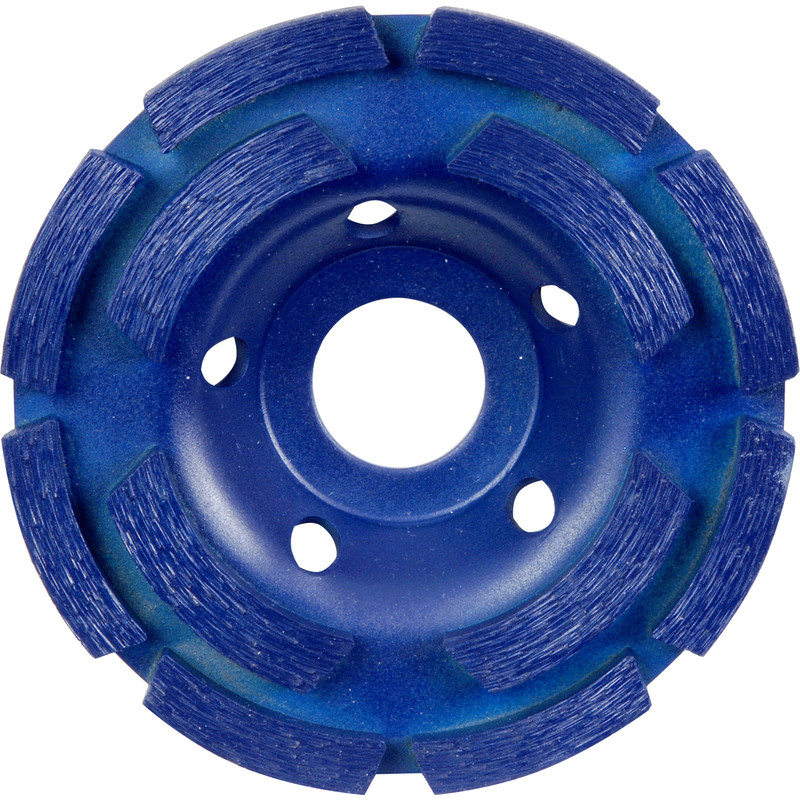 Diamond Concrete Grinding Disc 100 x 22mm Double Row