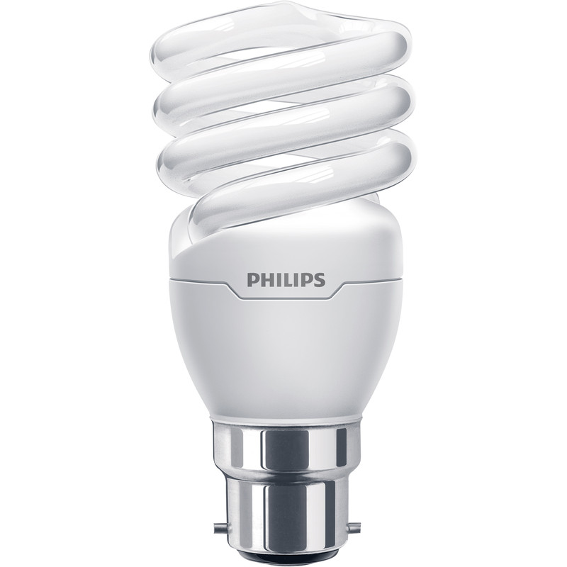 Philips Energy Saving CFL Spiral Lamp 15W BC (B22d) 970lm
