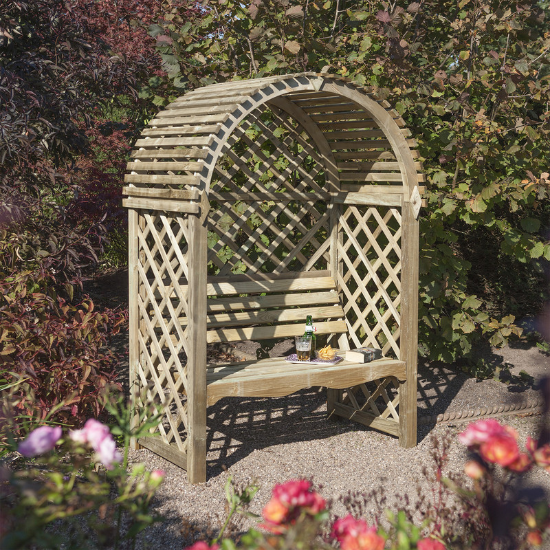 Rowlinson Victoria Arbour 199cm (h) x 134cm (w) x 80cm (d)