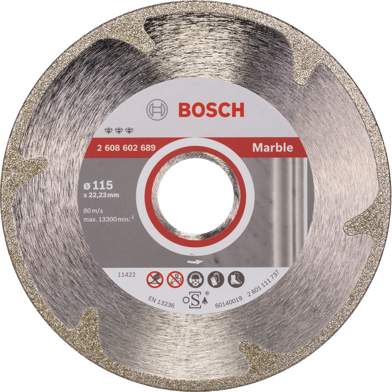 Bosch Marble Diamond Cutting Blade 115 x 22.23mm