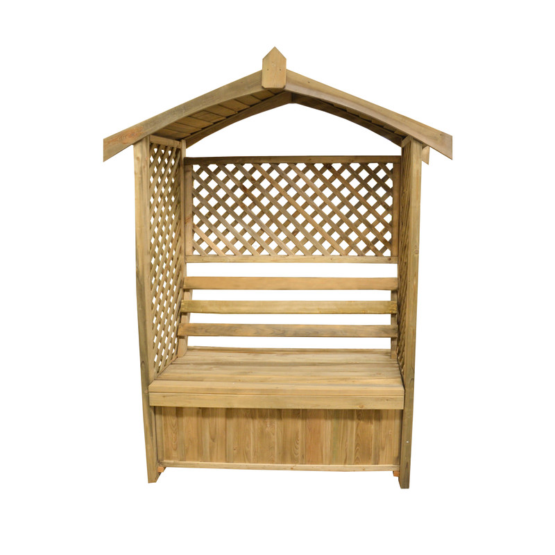Forest Garden Lyon Arbour 200cm (h) x 156cm (w) x 67cm (d)