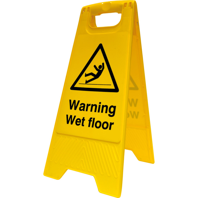 Caution A-Board Wet Floor