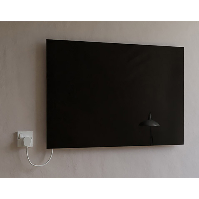 Ximax Infrared Panel Glass Heater 900 x 600mm 2048 BTU 600W Black