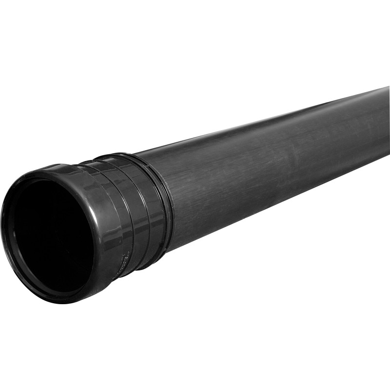 Soil Pipe 110mm 3m Black