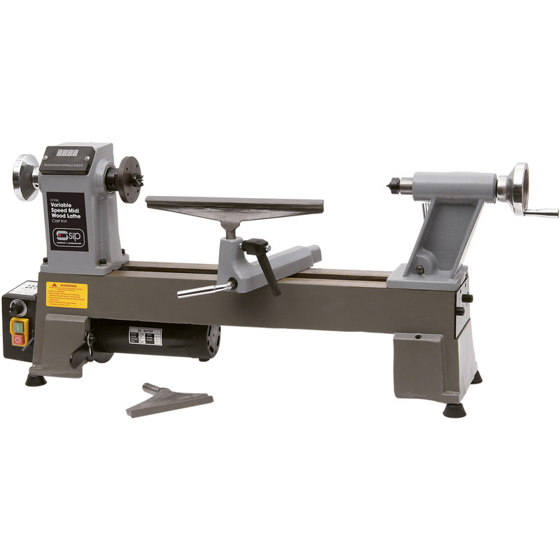 SIP Mini 12 x 17" 550W Bench Wood Lathe 230V