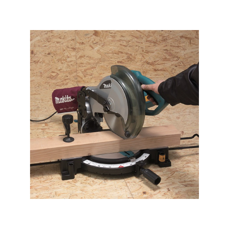 Makita 255mm 1500W Single Bevel Mitre Saw 240V