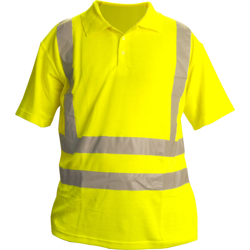 Hi Vis Polo Shirt X Large