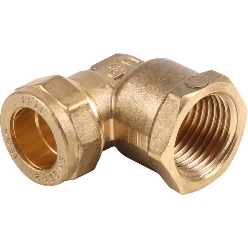 Made4Trade Compression Elbow Female 15mm x 1/2"