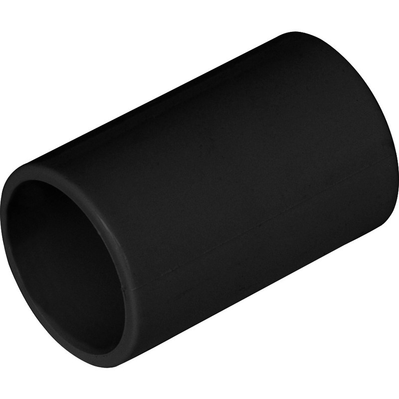 Solvent Weld Overflow Straight Coupling 21.5mm Black
