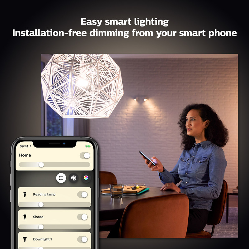 Philips Hue White Bluetooth Lamp E27/ES