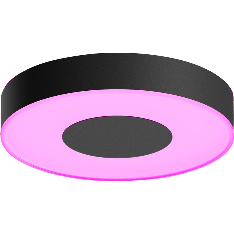 Infuse L Hue ceiling lamp black
