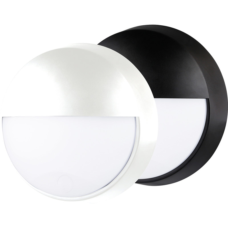 Luceco Eco LED Round Bulkhead Eyelid IP54 10W 400lm