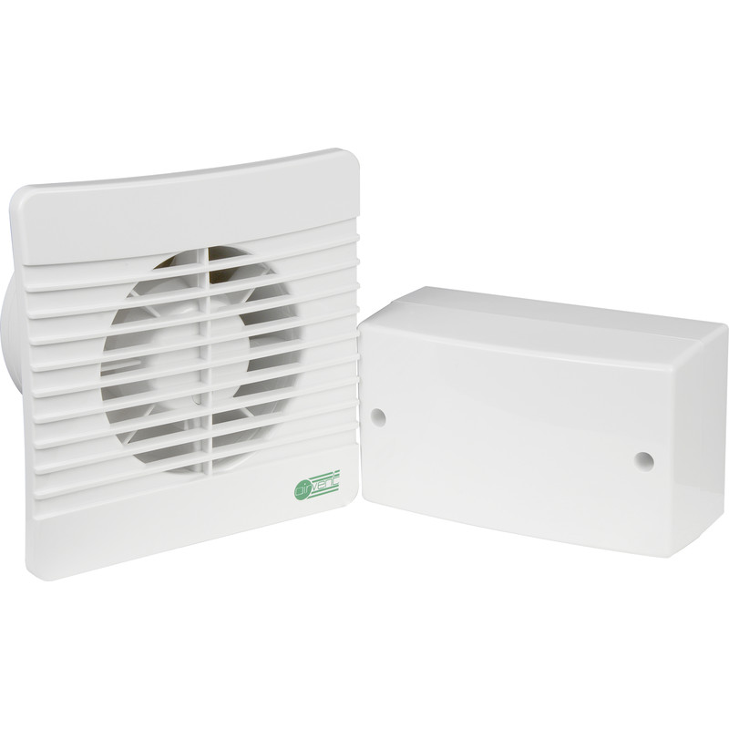 Airvent 100mm SELV 12V Low Profile Extractor Fan Standard