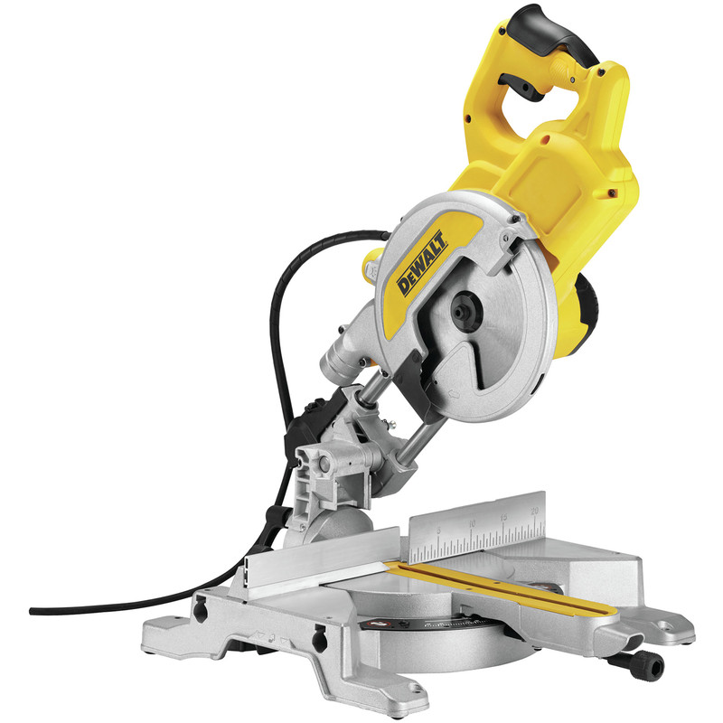 DeWalt DWS777 XPS 216mm Sliding Mitre Saw 110V
