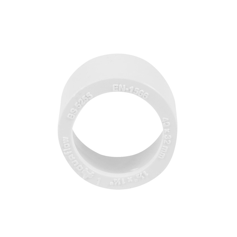 Solvent Weld Reducer 40 x 32mm White