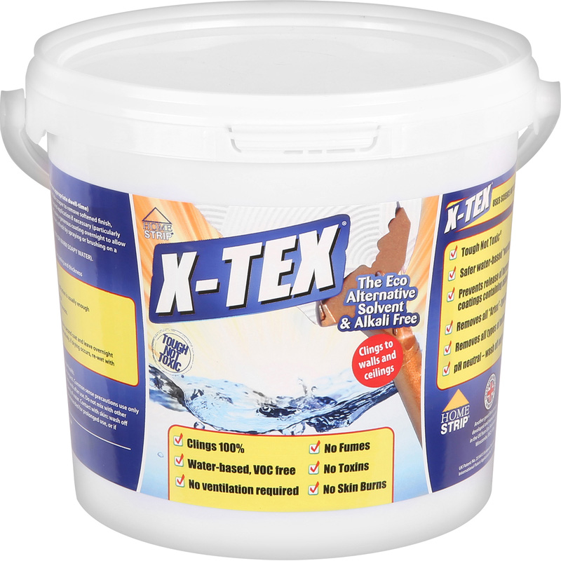 X-TEX Water Based Textured Coatings Remover 2.5L