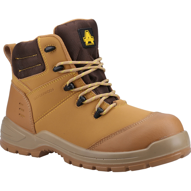 Amblers Safety AS308c Metal Free Safety Boots Honey Size 10.5