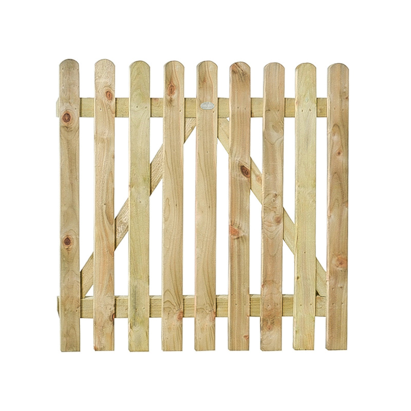 Forest Garden Pressure Treated Heavy Duty Pale Fence Panel 6' x 3'