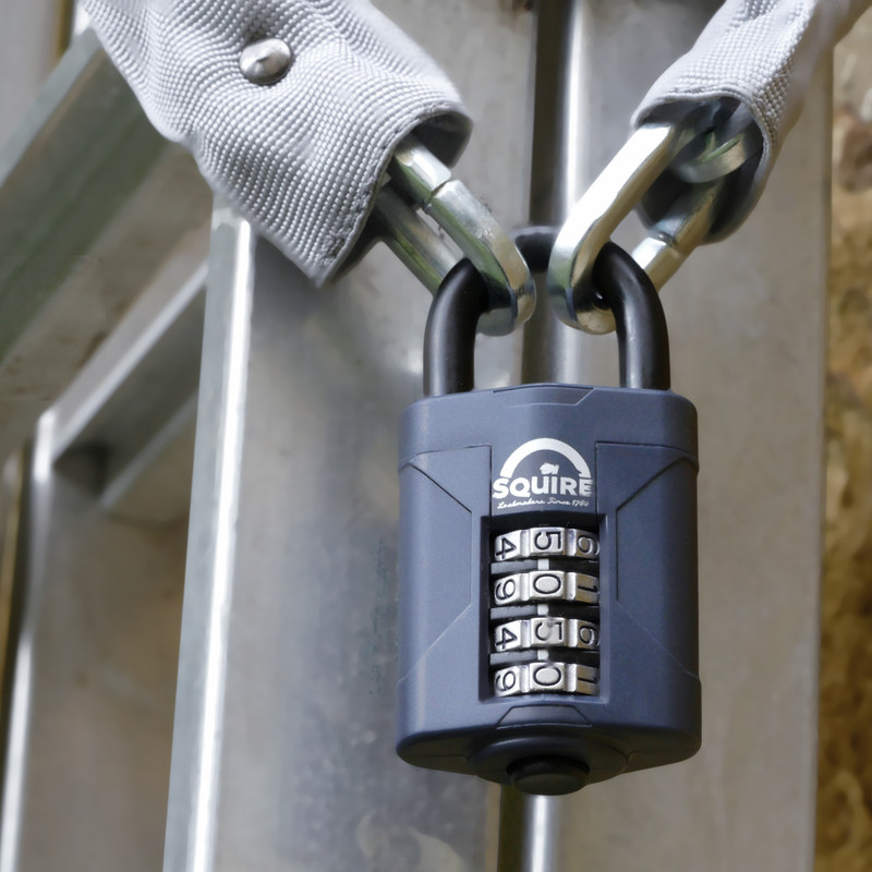 Squire Combination Weatherproof Padlock 50 x 8 x 26mm