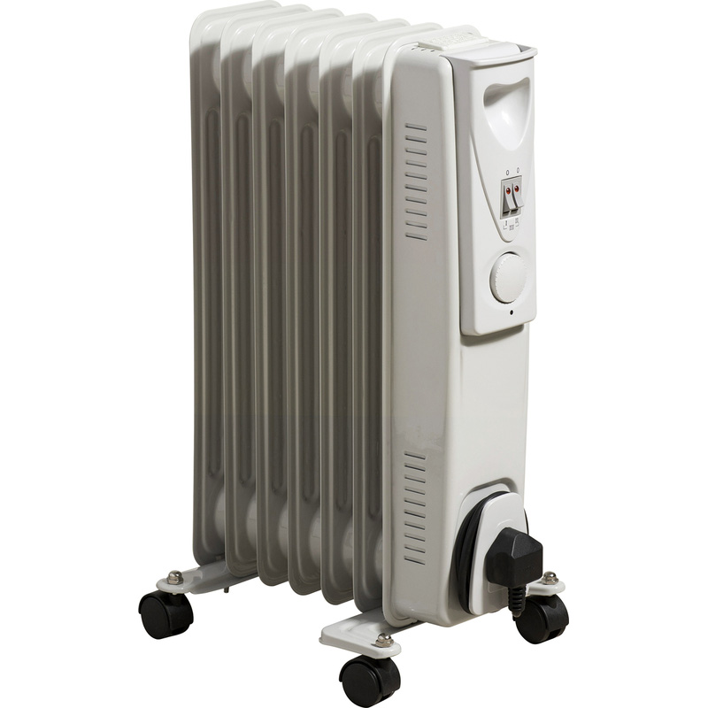 Daewoo Oil Filled Radiator 1500W 7 Fin