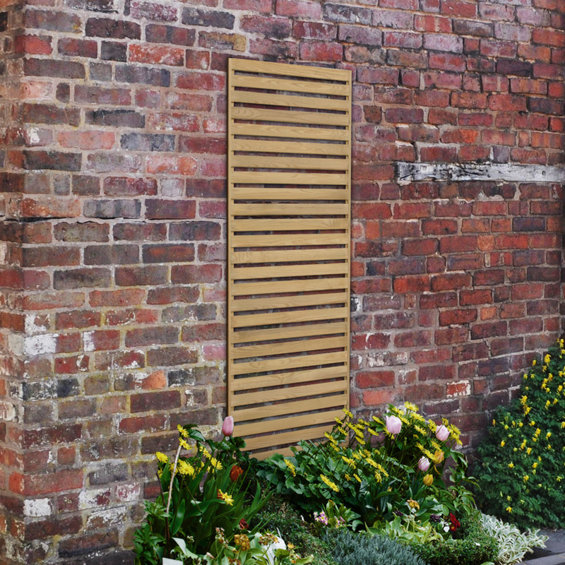Forest Garden Slatted Trellis 180cm(h) x 60cm(w)