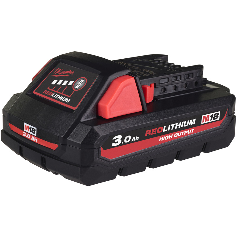 Milwaukee M18HB3 3.0Ah REDLITHIUM-ION HIGH OUTPUT Battery 1 x 3.0Ah