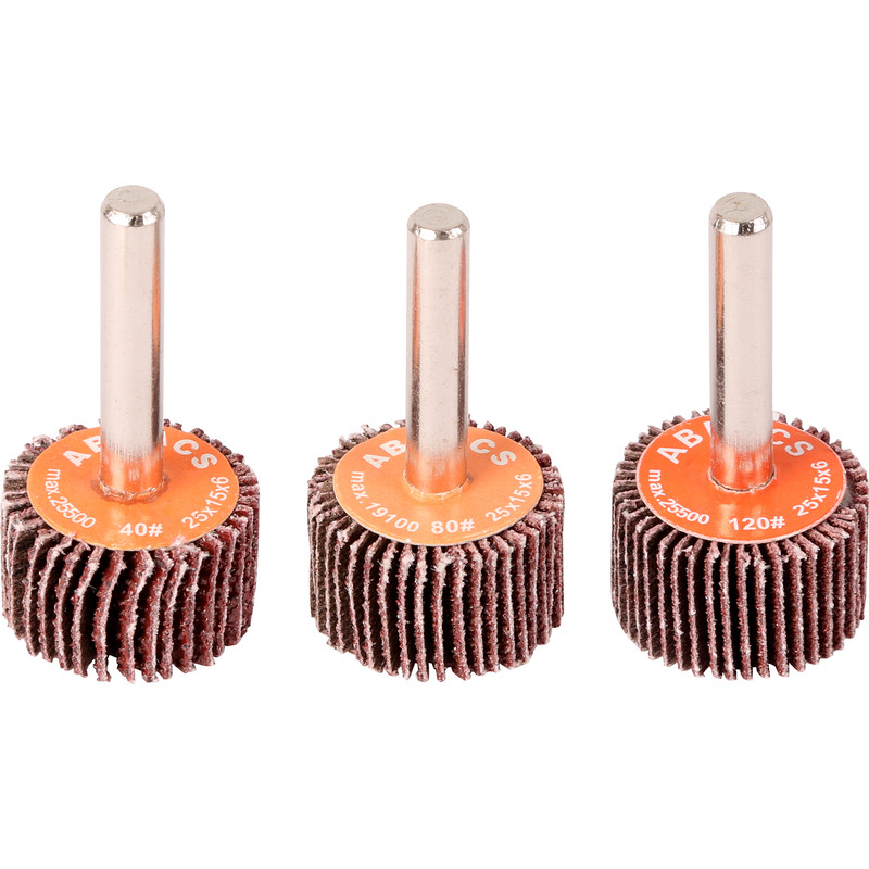 Abracs Flap Wheel Set 25 x 15mm