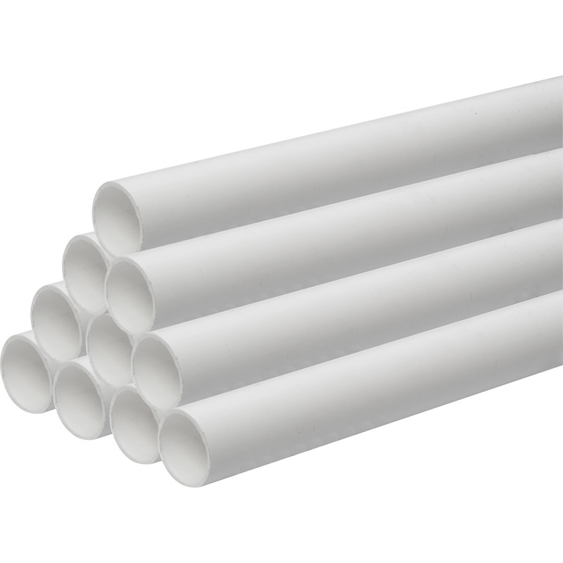 Solvent Weld Waste Pipe 30m 32mm x 3m White