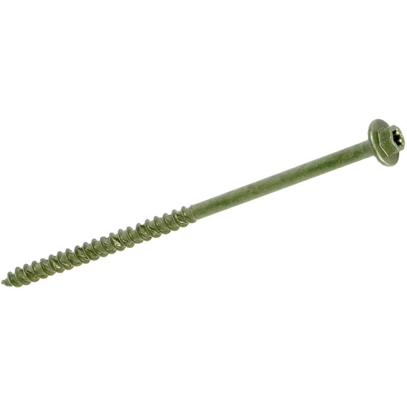 ForgeFast Timber Fixing Screw Green 7 x 250mm