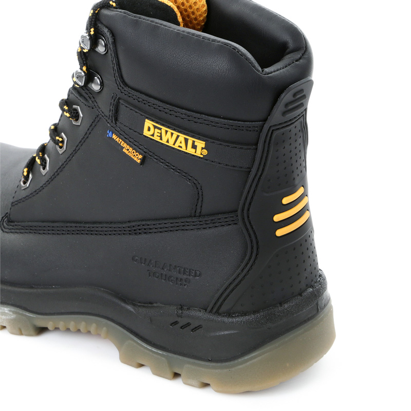 DeWalt Titanium 6'' Waterproof Safety Boots Black Size 10