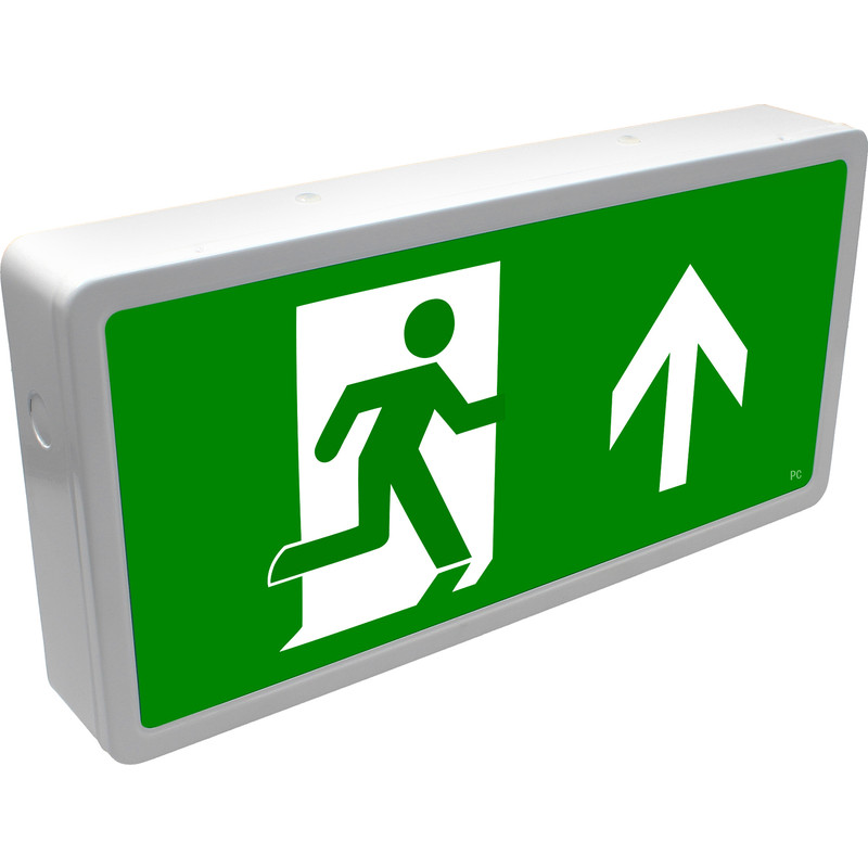LED Emergency Exit Box Maintained 4W