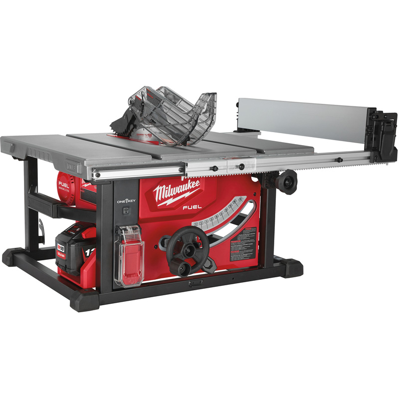 Milwaukee M18 FUEL 210MM Table Saw Kit 1 x 12.0Ah