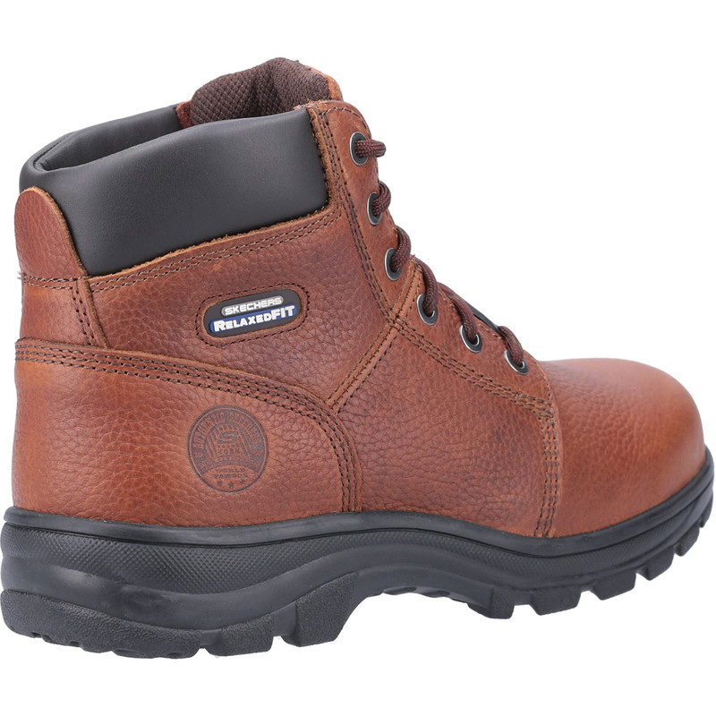 Skechers Workshire SK77009EC Safety Boots Brown Size 9