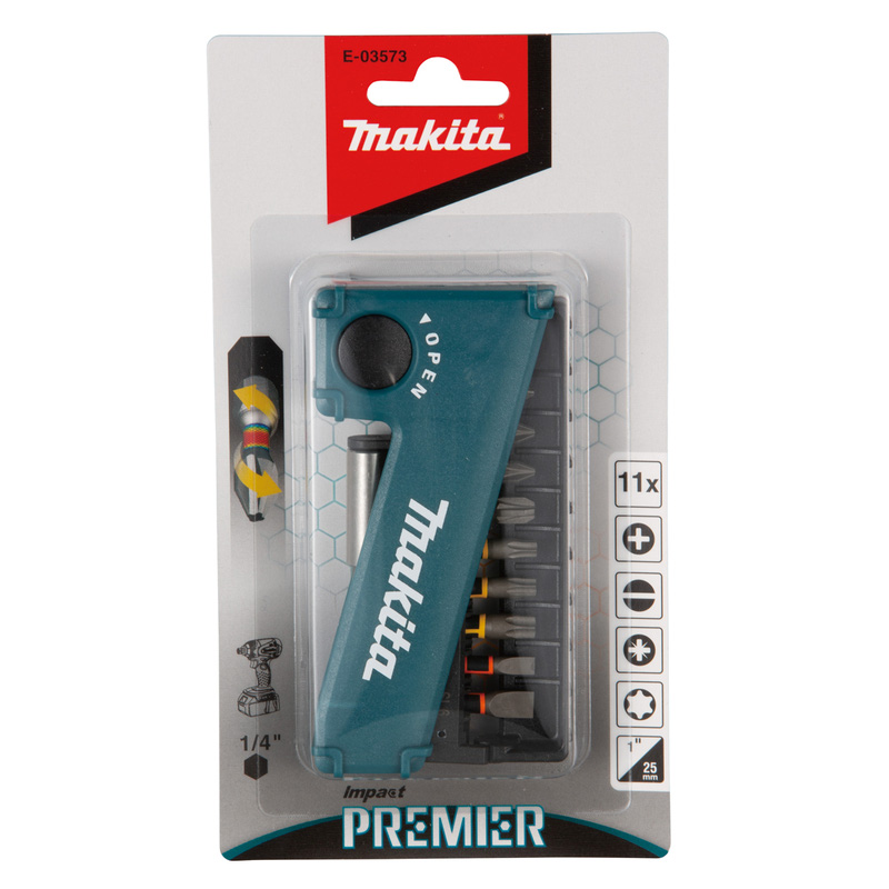 Makita Premier Torsion Impact Bit Set