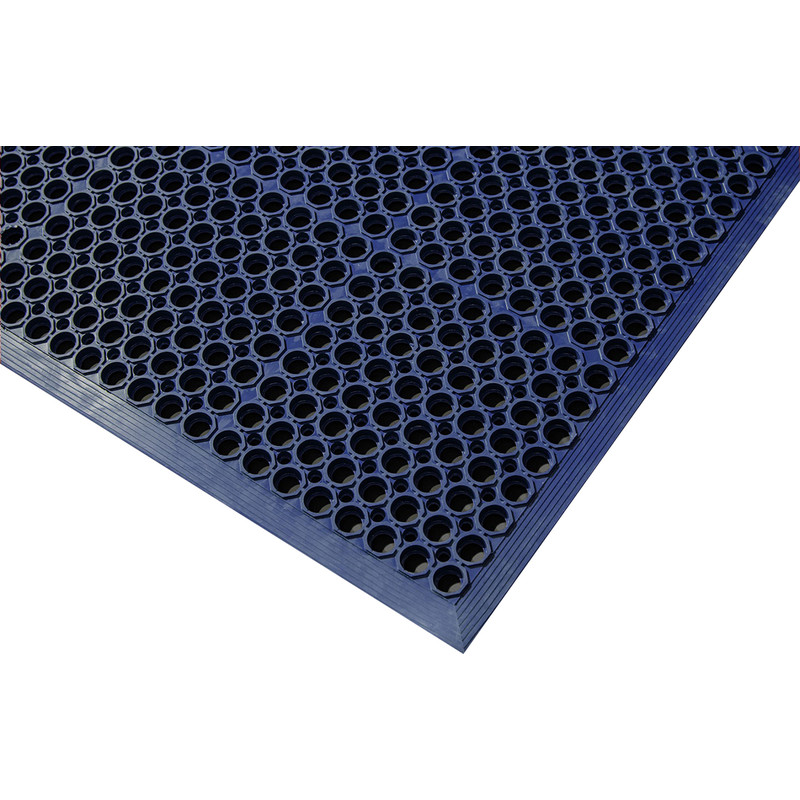 Workzone Anti-Fatigue Workstation Mat 1.5m x 0.9m - Black