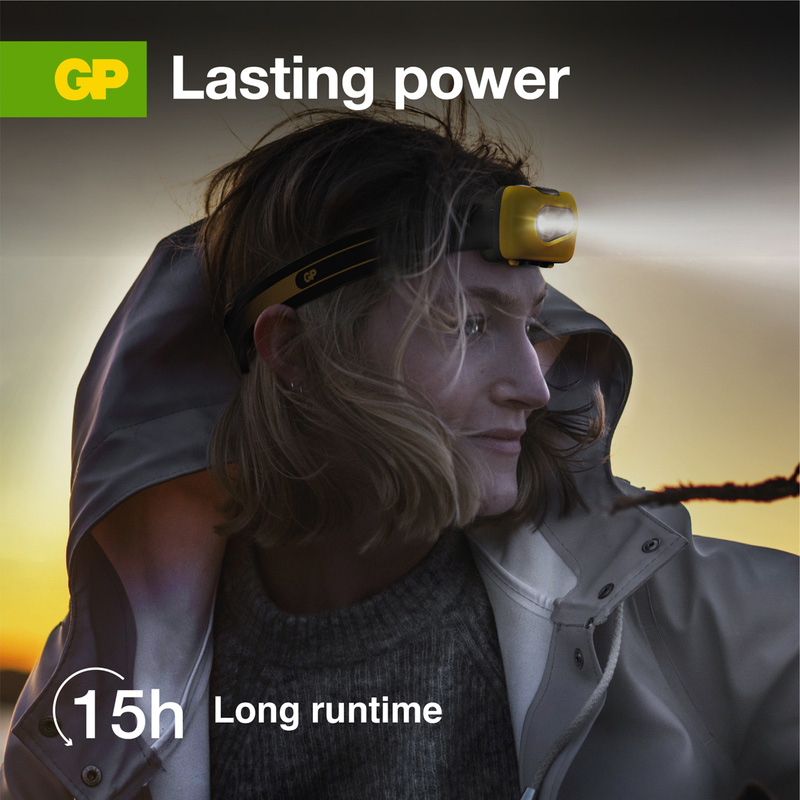 GP DISCOVERY CH42 Lightweight Head Torch 110lm