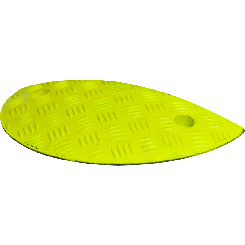 Melba Swintex 75mm Traffic Calming Ramp Yellow End Cap