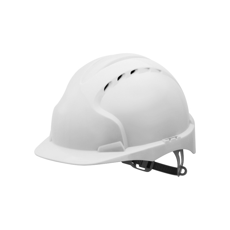 JSP EVO2 Adjustable Safety Helmet White