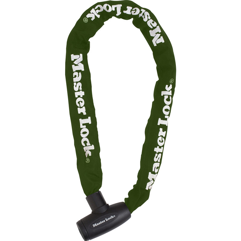 Master Lock Steel Chain with Nylon Cover and Integrated Lock 8 x 600mm