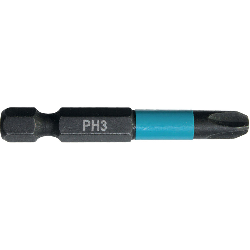 Makita Impact Rated 50mm Black Bit PH3