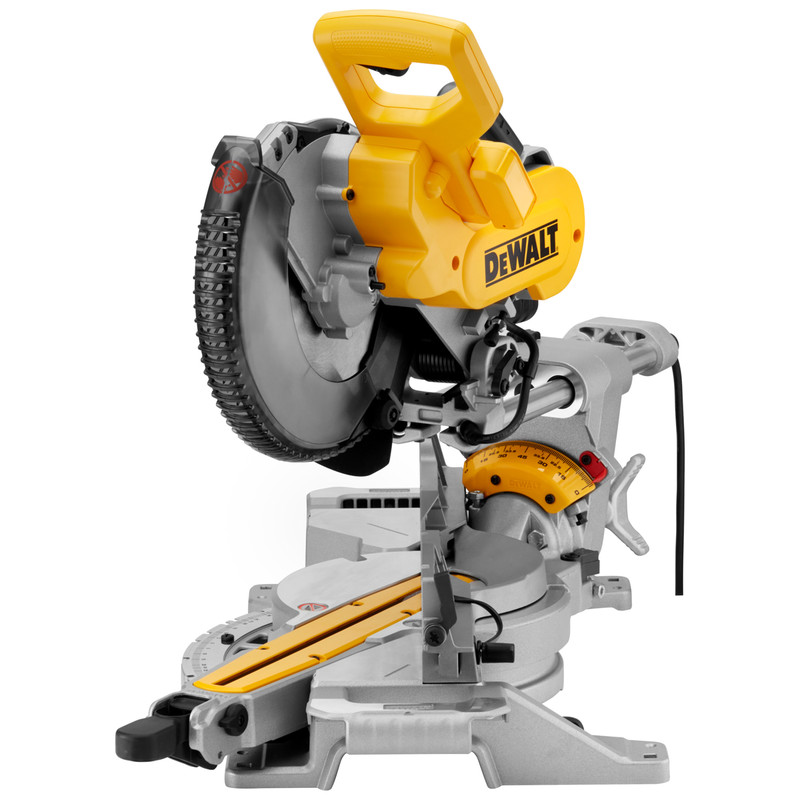 DeWalt 250mm Double Bevel Slide Mitre Saw with XPS 110V