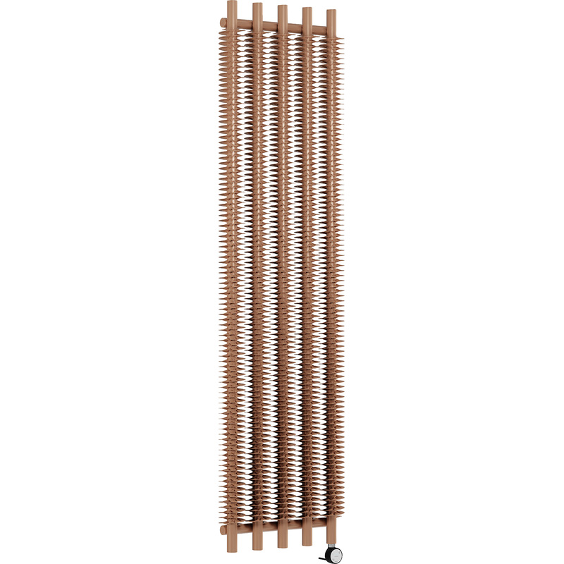 Terma Electric Radiator Ribbon V E 1000W 1800 x 490mm Bright Copper