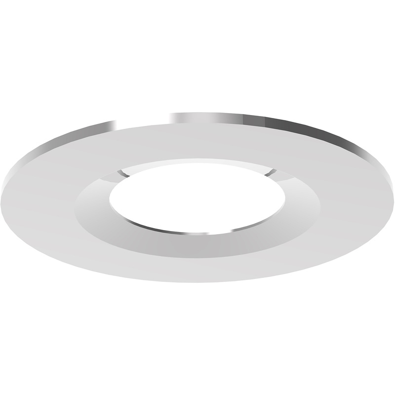 V-TAC LED 5W-8W Wattage & CCT Switchable Fire Rated IP65 Downlight Dimmable Satin Nickel Bezel