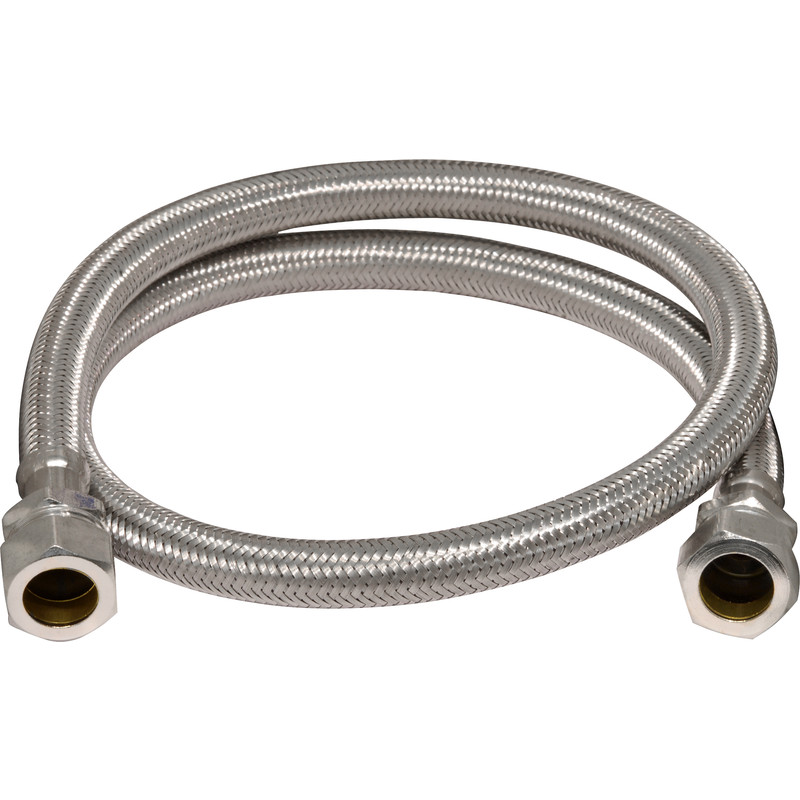 Flexible Connector 15 x 15mm 10mm Bore x 900mm