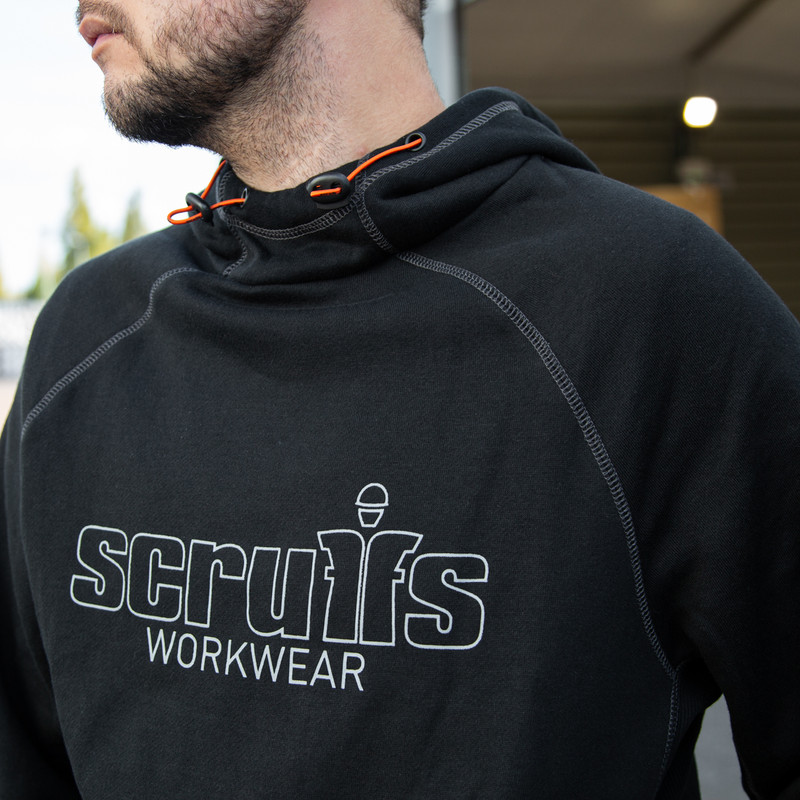 Scruffs Trade Hoodie Medium Black